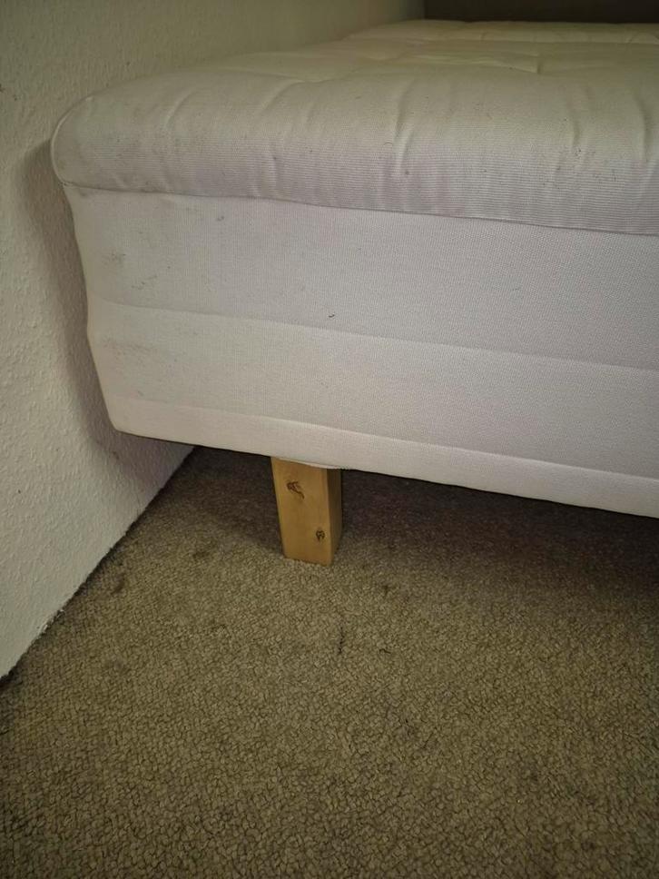 2x Bed met Matrasbodem - Comfortabel Slapen!, Huis en Inrichting, Slaapkamer | Bedden, Eenpersoons, 90 cm, Ophalen of Verzenden