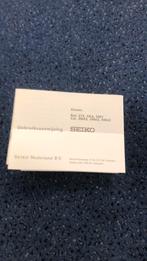 Seiko gebruiksaanwijzingen, ., Overige materialen, Nieuw, Ophalen of Verzenden