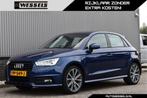 Audi A1 Sportback 1.0 TFSI 2x S-line afgevlakt stuur, Navi A, Auto's, Euro 6, 580 kg, Blauw, Leder en Stof