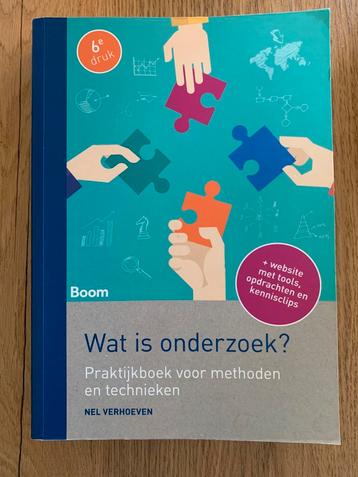 Nel Verhoeven - Wat is onderzoek? beschikbaar voor biedingen