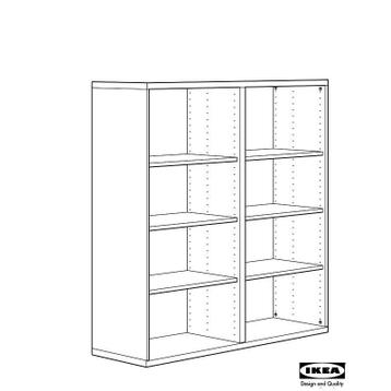 besta boekenkast ikea - afbeelding 1