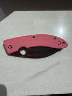 New Spyderco /Lum Chinese /Pink G10 /VG-10 /C143GPNP, Ophalen of Verzenden, Overige soorten, Mes of Dolk