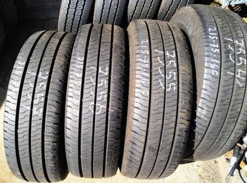 Set camper banden Conti 215-75-16C als nieuw. 7,5mm beschikbaar voor biedingen