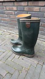 Aigle laarzen / groen / maat 44, Kleding | Heren, Overige kleuren, Ophalen of Verzenden, Regenlaarzen, Zo goed als nieuw