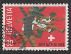 Zwitserland 1974 1018 Satus, Gest, Ophalen of Verzenden, Gestempeld