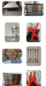 Huisraad te koop: Antieke tafel, spiegel & meer!, Bruin, Zo goed als nieuw, Hout, Antiek