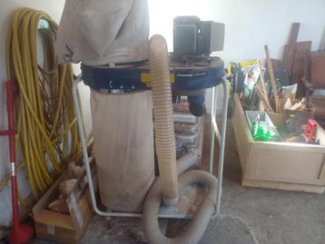 Hout spaan- en stofafzuiging beschikbaar voor biedingen