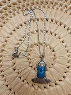 Zilveren Ketting 925 met Scarabee Hanger, Ophalen of Verzenden