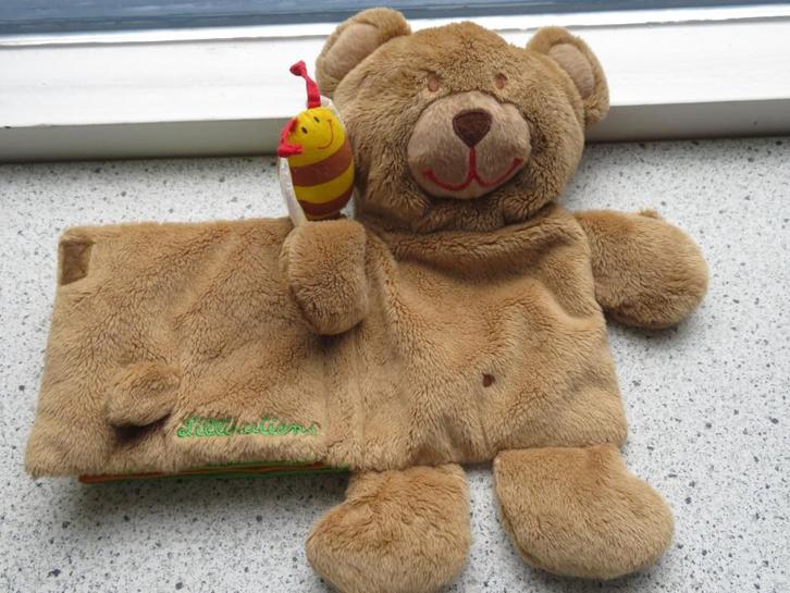 Activiteiten boek Beer + bijtje van Lilliputiens knisperboek, Kinderen en Baby's, Speelgoed | Babyspeelgoed, Zo goed als nieuw