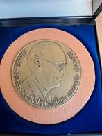 Bronzen penning Prins Bernhard, Ophalen of Verzenden, Brons, Nederland