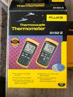 Fluke 51 thermometer, Doe-het-zelf en Verbouw, Meetapparatuur, Ophalen of Verzenden, Zo goed als nieuw, Temperatuur