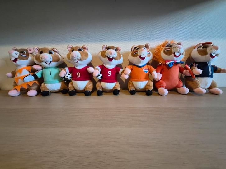 Ah hamsters voetbal, Verzamelen, Efteling, Zo goed als nieuw, Beeldje of Poppetje, Ophalen of Verzenden