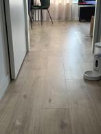 Laminaat 70-80m² -- licht eiken -- (zelf demonteren+ophalen), Huis en Inrichting, Ophalen, Crème, 75 m² of meer, Zo goed als nieuw
