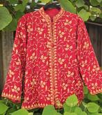 Vintage India hippie geborduurd jasje romy Boomsma, Maat 38/40 (M), Ophalen of Verzenden, Zo goed als nieuw, Vintage