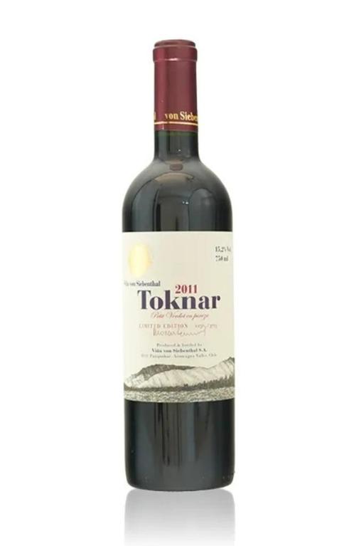 Kistverkoop Toknar Pure Petit Verdot, 2011, Vina von Siebe, Diversen, Levensmiddelen, Ophalen