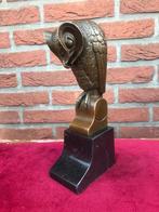 bijzonder mooi vormgegeven bronzen beeld, UIL, Antiek en Kunst, Ophalen of Verzenden