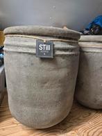 STILL plantenpotten 2 stuks, Ophalen, Rond, Zo goed als nieuw, Aardewerk