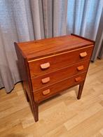 Vintage design Poul Volther ladenkastje, Huis en Inrichting, Kasten | Ladekasten, Gebruikt, 3 of 4 laden, Minder dan 100 cm, Design