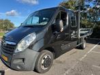 Opel Movano 2.3 CDTI L3 DL DC, Auto's, Euro 5, Gebruikt, Zwart, 7 stoelen