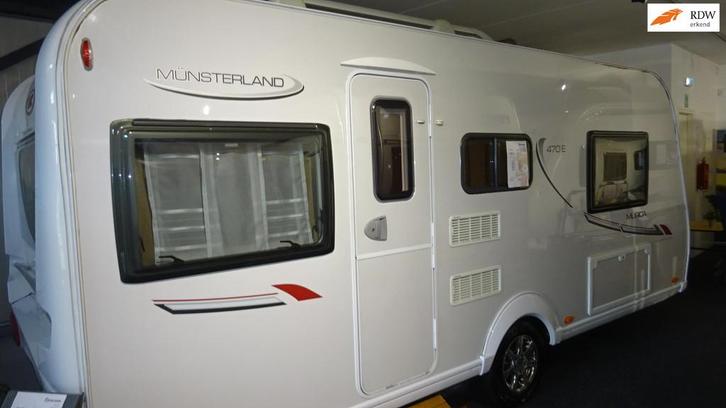 Lmc MUSICA 470 E 2012 Enkele bedden AIRCO Mover TOP, Caravans en Kamperen, Caravans, Bedrijf, tot en met 4, 1000 - 1250 kg, LMC en Münsterland