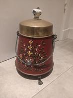 Antieke koperen kolenkit, Ophalen