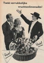 Retro reclame 1960 Riedel limonade frisdrank verrukkelijk, Verzamelen, Retro, Verzenden, Overige typen