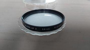 Ricoh Close up 2 58 mm lens van met bewaardoosje beschikbaar voor biedingen