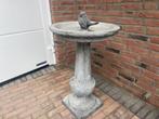 Vogel drink of voederschaal op staander 76cm hoog, Ophalen, Nieuw, Beton, Dierenbeeld