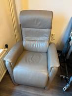 Hukla leren sta op stoel in zeer goede staat, Ophalen, Zo goed als nieuw, Leer, 75 tot 100 cm