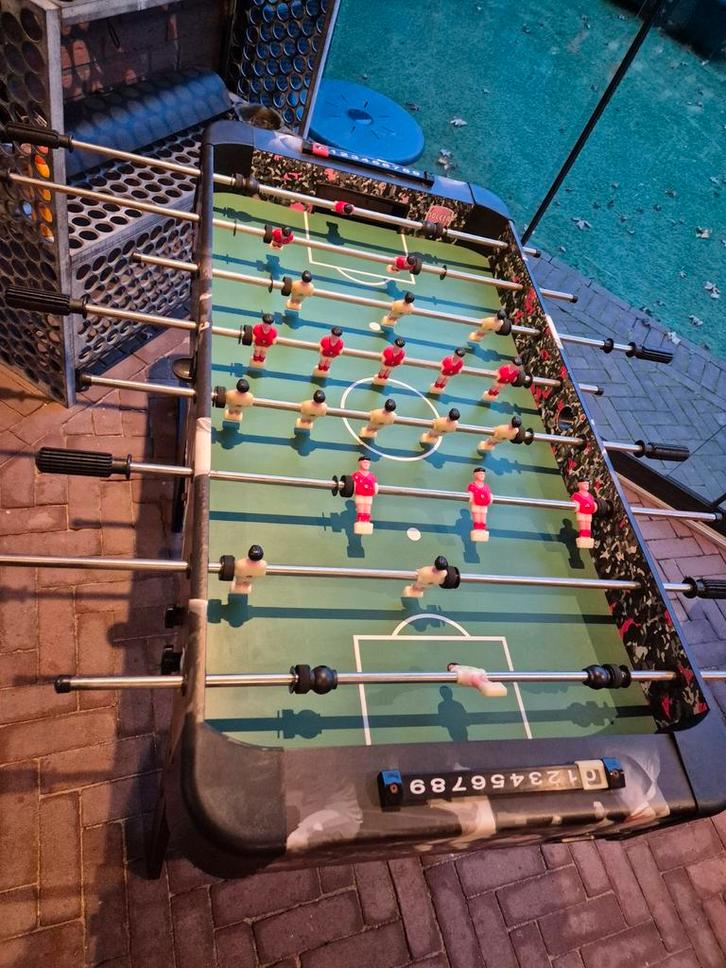 Opklapbare Voetbaltafel - Plezier voor jong en oud!, Kinderen en Baby's, Speelgoed | Voetbaltafels, Gebruikt, Ophalen of Verzenden