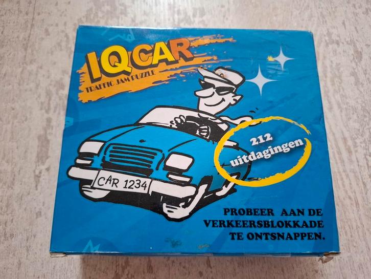 IQ CAR denk spel zoals Rush hour, Hobby en Vrije tijd, Gezelschapsspellen | Overige, Zo goed als nieuw, Ophalen of Verzenden