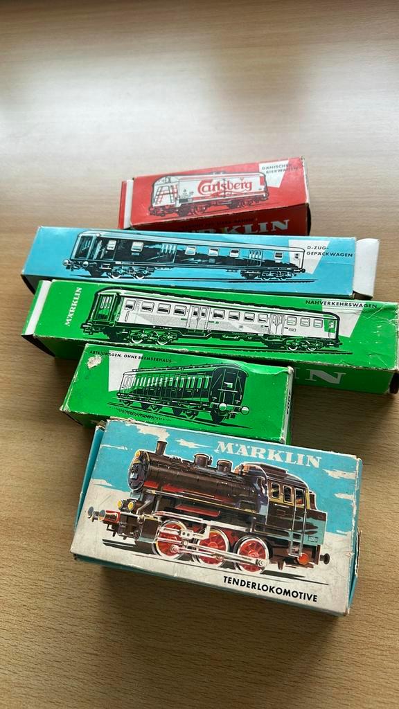 Grote partij Marklin - Alles in één koop!, Hobby en Vrije tijd, Modeltreinen | H0, Gebruikt, Overige typen, Wisselstroom, Märklin