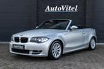 BMW 1 Serie Cabrio 118i | Sportstoelen | Clima | PDC | Stoel, Te koop, Zilver of Grijs, Benzine, 4 stoelen