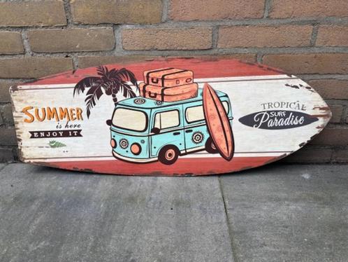 reklamebord Volkswagen combibus jaren 50 / Beach Boys look, Verzamelen, Merken en Reclamevoorwerpen, Zo goed als nieuw, Reclamebord