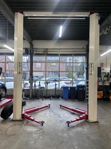 Union 2 kolommer / 2 koloms hefbrug 3500KG 2015 drempelvrij beschikbaar voor biedingen