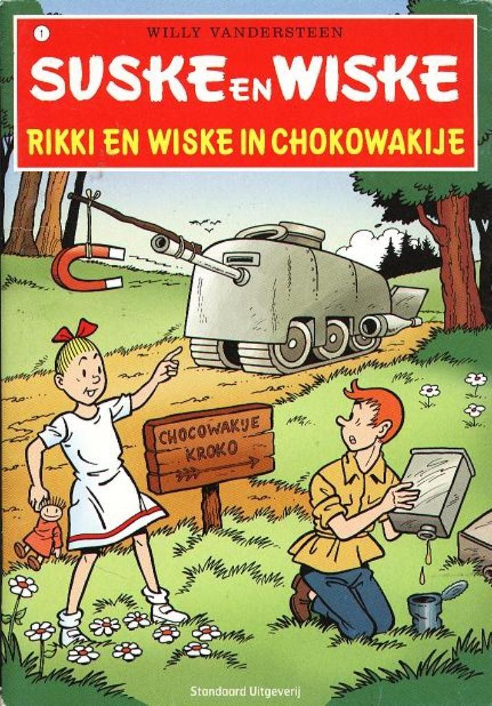 Suske en Wiske dl 1 - Rikki en Wiske in Chokowakije  - WvdS, Boeken, Stripboeken, Gelezen, Eén stripboek, Verzenden
