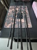 Te koop  Nash scope ops 3 stuks 3LB 9FT topstaat, Ophalen of Verzenden, Zo goed als nieuw, Werphengel