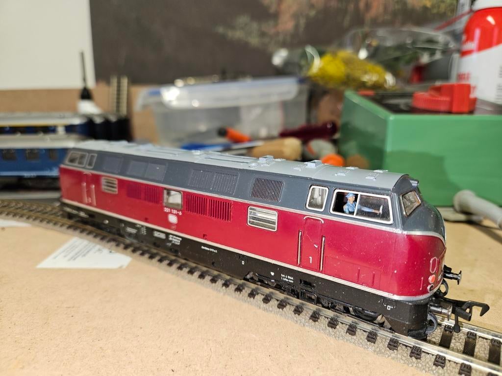 Fleischmann V 200 DB - Zware Uitvoering, Hobby en Vrije tijd, Gebruikt, Fleischmann, Ophalen of Verzenden, Analoog