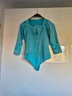 Colombiaanse Body - Maat XL, Kleding | Dames, Tops, Blauw, Maat 46/48 (XL) of groter, Ophalen of Verzenden, Lange mouw