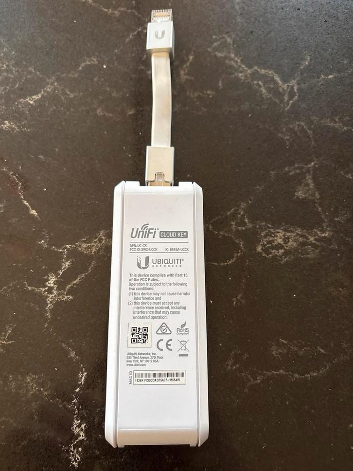 Ubiquiti UniFi Cloud Key - Netwerk Controller, Computers en Software, Accesspoints, Gebruikt, Ophalen of Verzenden