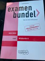 Examenbundel Wiskunde A VWO 2021/2022, Boeken, Schoolboeken, Ophalen, Zo goed als nieuw, VWO, Wiskunde A