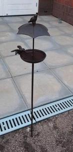 Tuinsteker Tuinprikker Gietijzer Vogel Voederschaal, Tuin en Terras, Tuinstekers, Ophalen of Verzenden, Nieuw