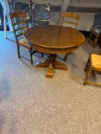 Castle Furniture Tafel met 4 stoelen, Ophalen, Zo goed als nieuw, Hout, Castle Furniture