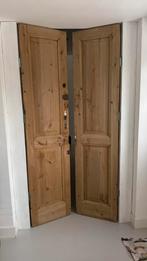Oude Paneeldeuren, oude kastdeuren, Ophalen, Gebruikt, Binnendeur, 200 tot 215 cm