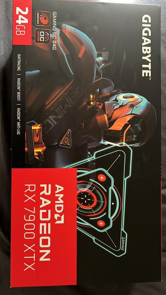 Gigabyte Radeon RX 7900 XTX, Computers en Software, Videokaarten, Gebruikt, AMD, PCI-Express 4.0, GDDR6, HDMI, DisplayPort, Ophalen of Verzenden
