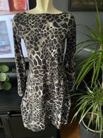 MOQ travelstof jurkje maat M, Maat 38/40 (M), Zwart, Ophalen of Verzenden, Zo goed als nieuw