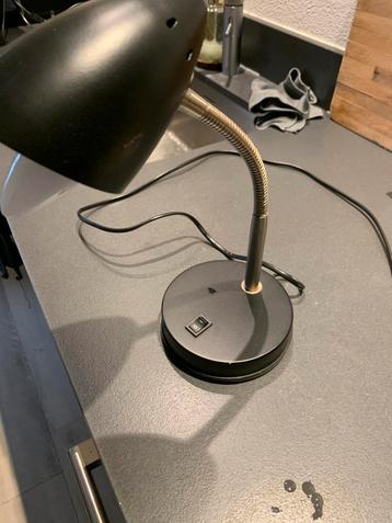 Handige, buigzame (bureau) lamp, zwart beschikbaar voor biedingen