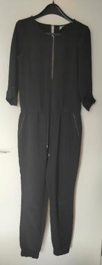 Jumpsuit - maat 36 - Q/S By S.Oliver, Zwart, Ophalen of Verzenden, Zo goed als nieuw, Maat 36 (S)