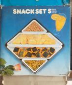 Snack serveerset, Huis en Inrichting, Keuken | Keukenbenodigdheden, Ophalen of Verzenden, Zo goed als nieuw