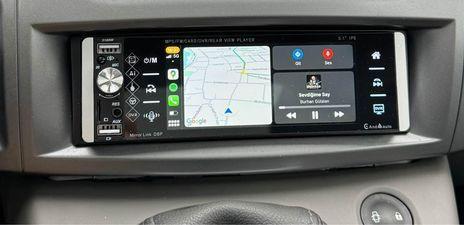 1-Din Android Wireless Carplay-AndroidAuto, Auto diversen, Autoradio's, Zo goed als nieuw, Ophalen of Verzenden